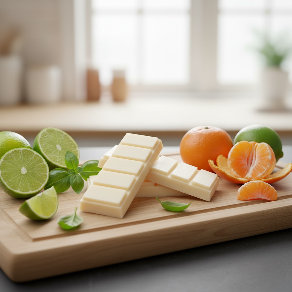 Lime, Basil & Mandarin Wax Melt Snap Bar