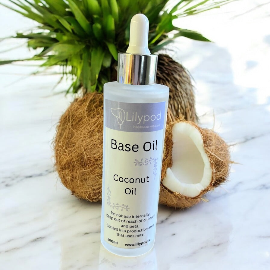 #coconutoil #fractionatedcoconutoil #baseoil #carrieroil #lilypod #lilypodofficial #smallbatch #waterfordbusiness #womanowned #notonamazon