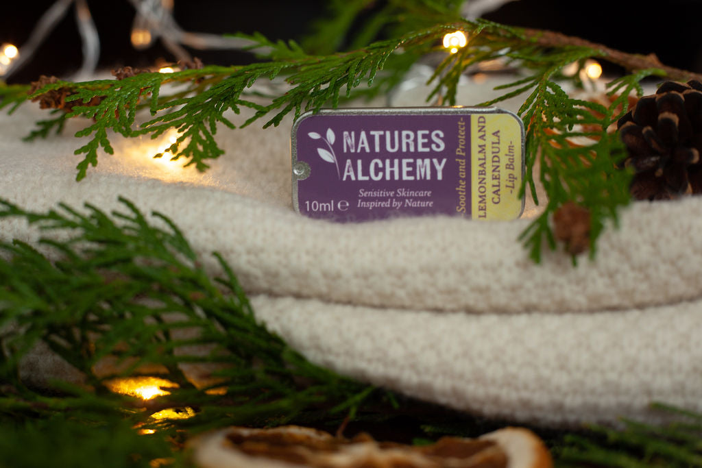 Lemon Balm & Calendula Natural Shine Lip Balm