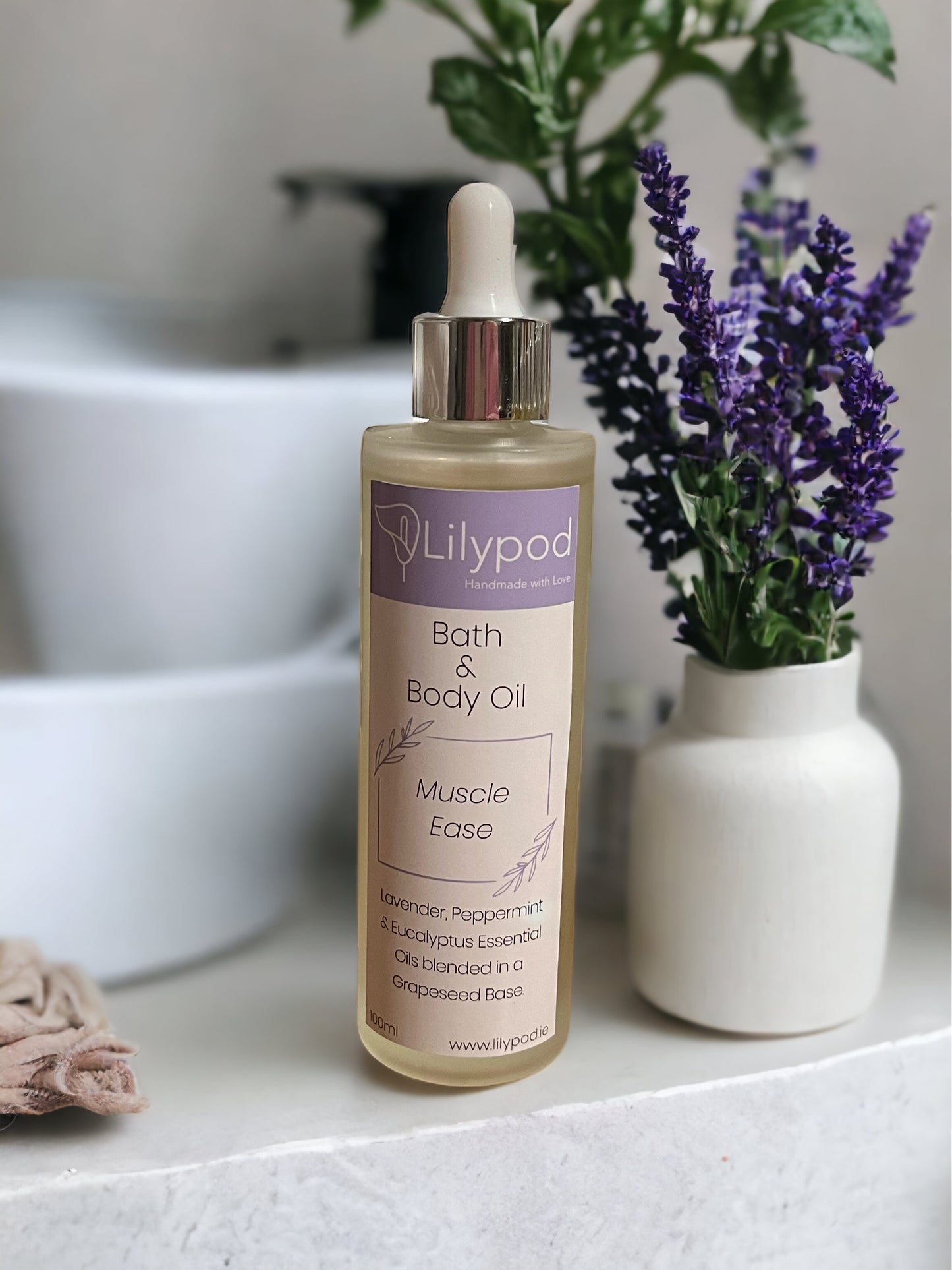 Muscle Ease Bath & Body Oil