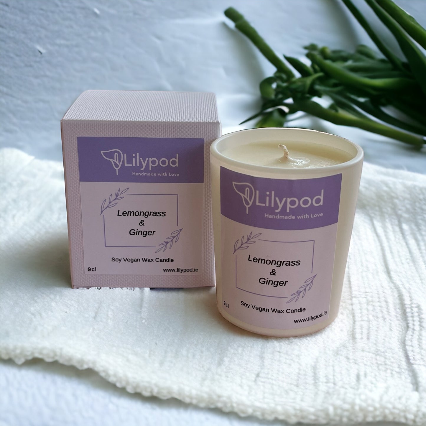 Lemongrass & Ginger Soy Candle