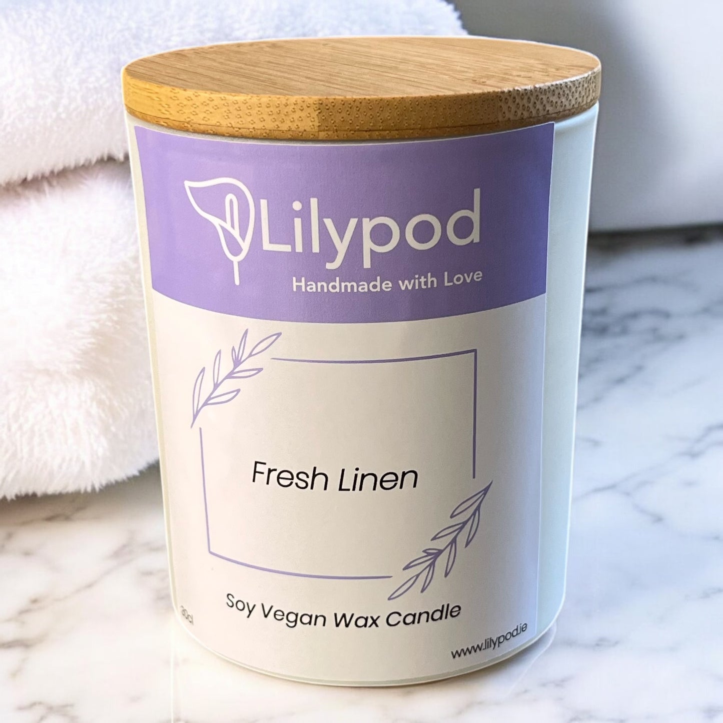 Fresh Linen Soy Candle