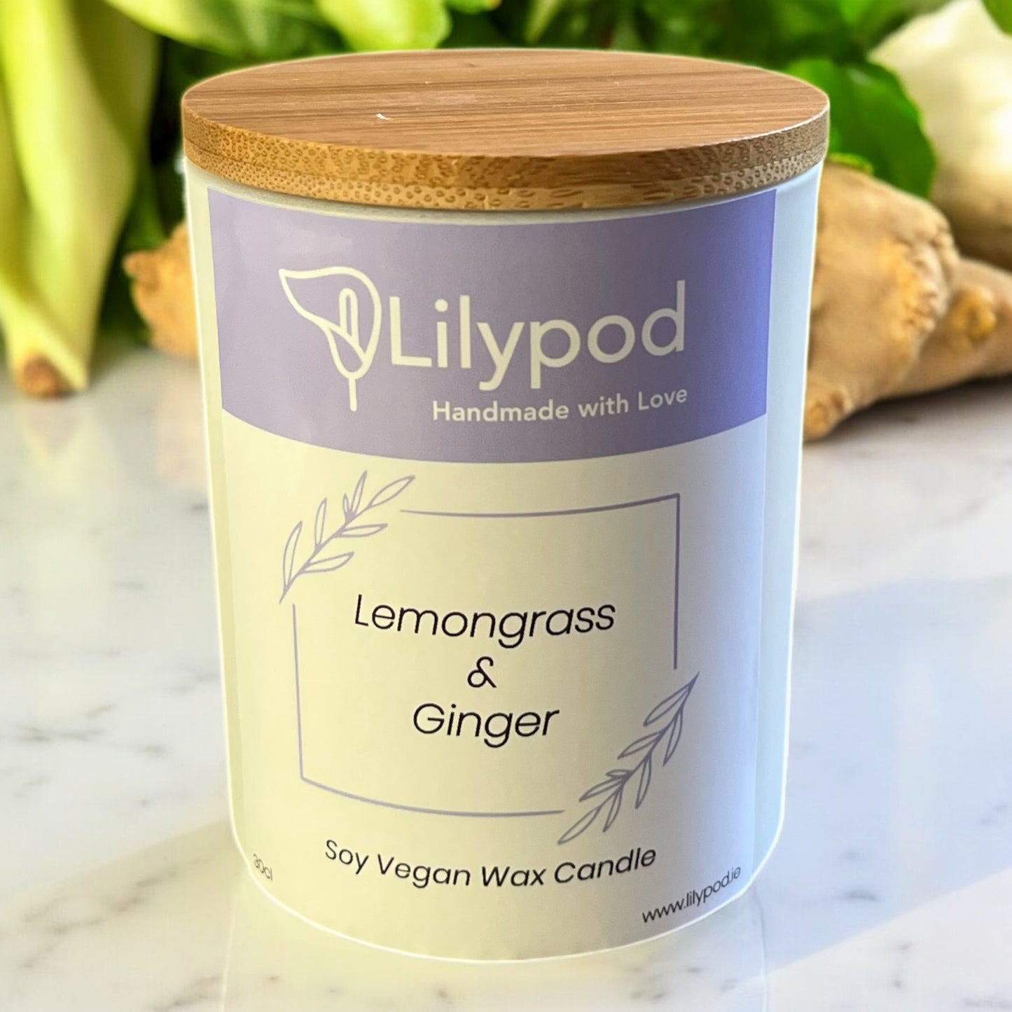 Lemongrass & Ginger Soy Candle