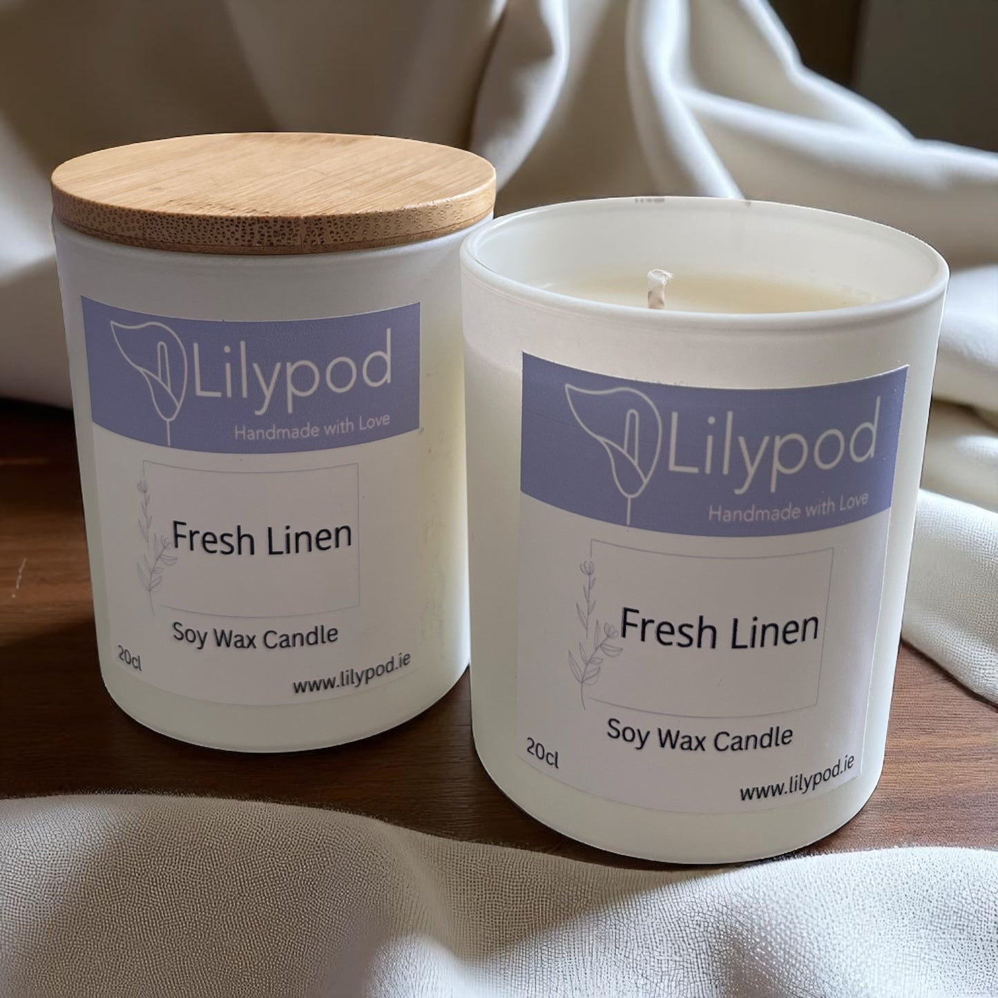 Fresh Linen Soy Candle