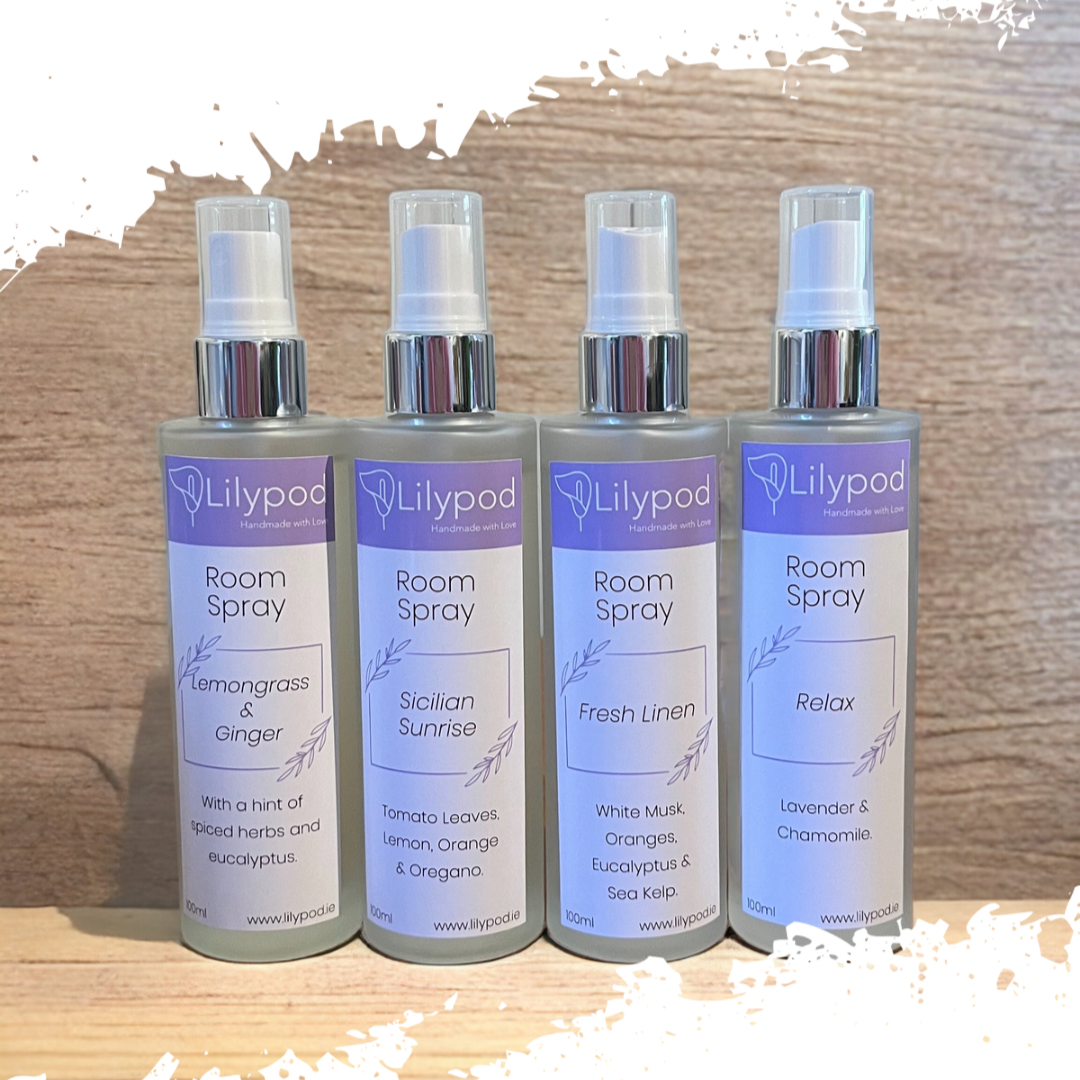 #roomspray #ecofriendly #homefragrance #handmade #lilypodofficial #handmadewithlove #waterfordbusiness #westwaterfordscents