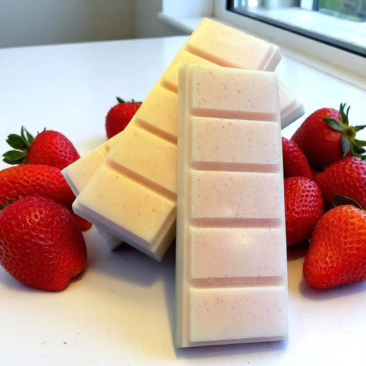 Strawberry & Rhubarb Wax Melt Snap Bar