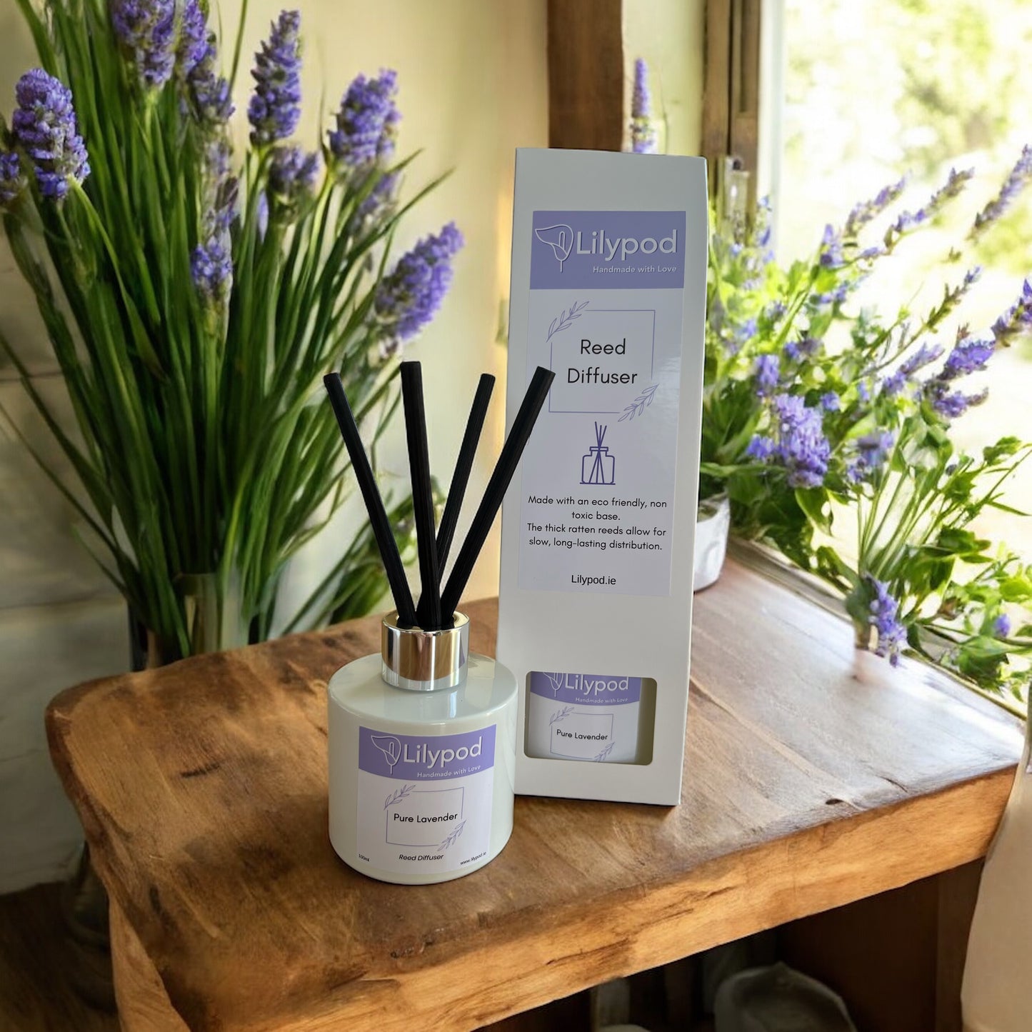 Pure Lavender Luxury Reed Diffuser