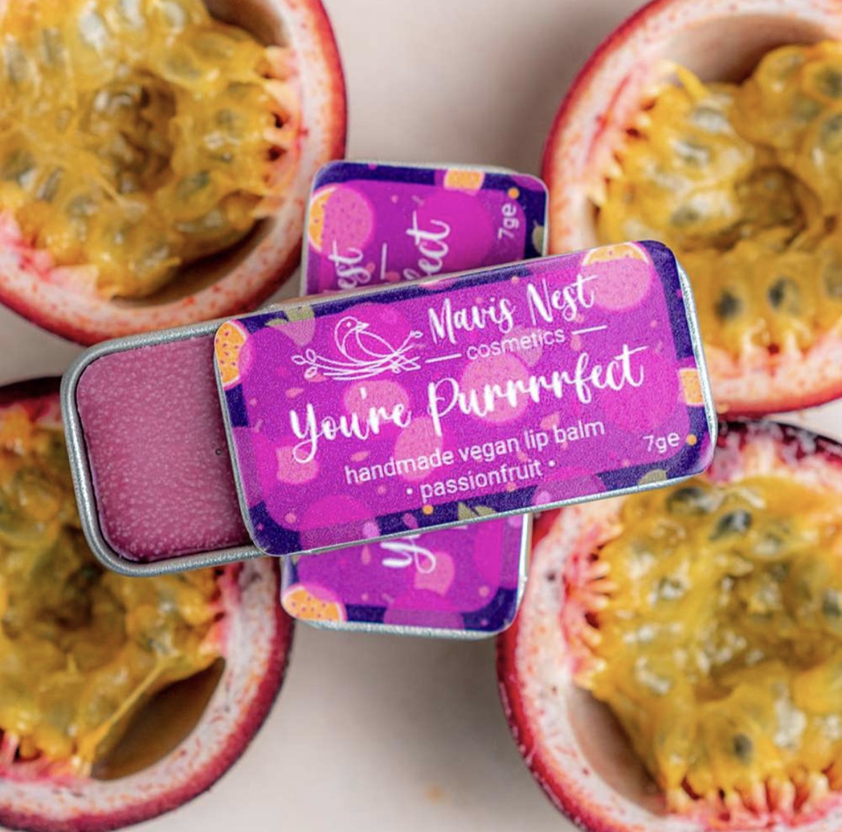 You’re Purrrrfect | Passionfruit Lip Balm