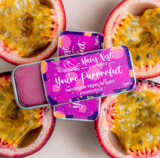 You’re Purrrrfect | Passionfruit Lip Balm