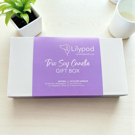 Trio of Soy Candles - Gift Box