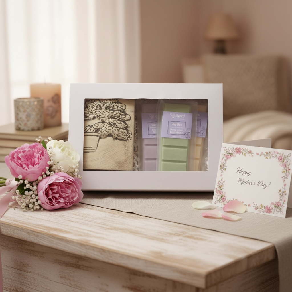 Mother's Day Gift Box with Wax Melts and Wax Warmer