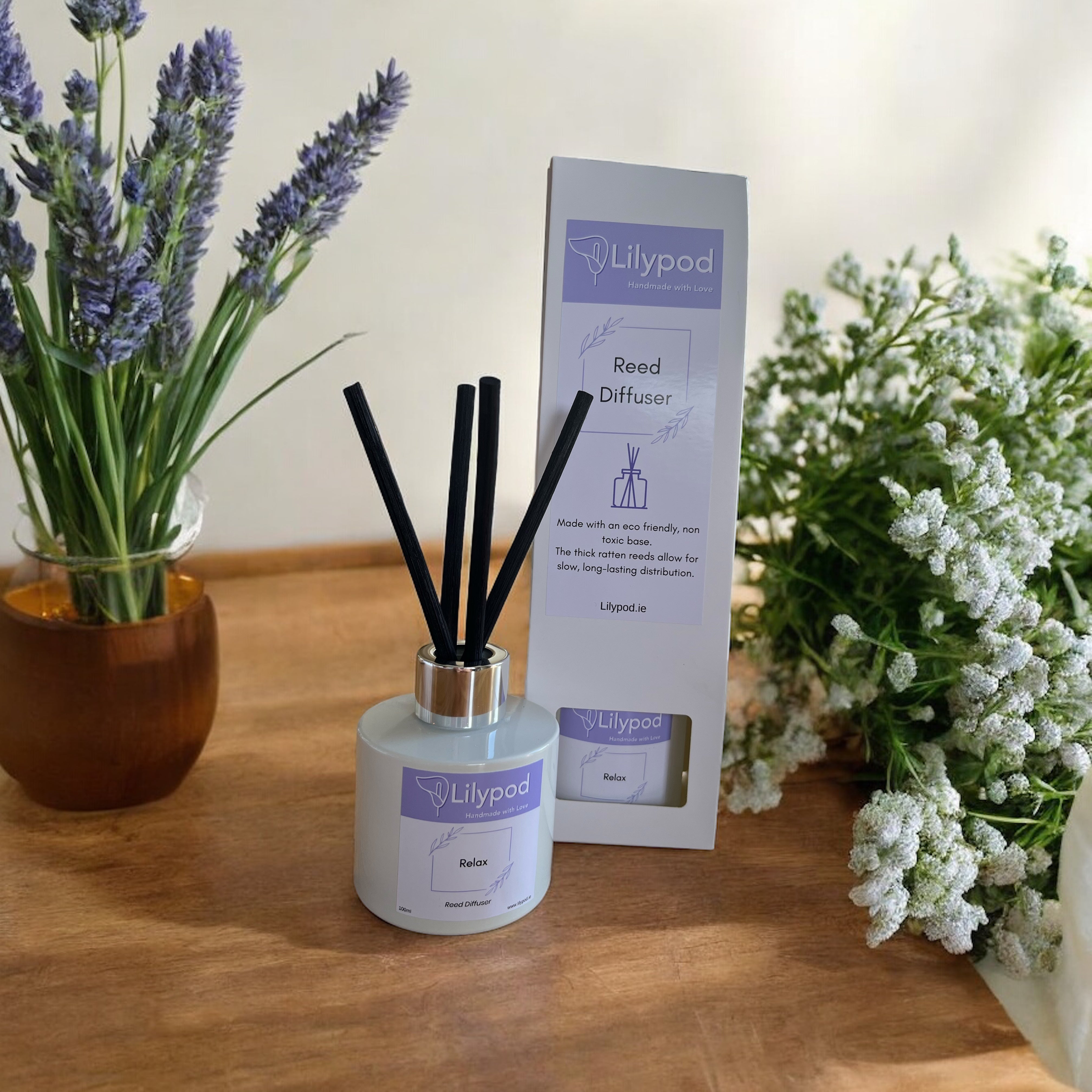 Lyla Reed Diffuser Relax Luxury Reed Diffuser – Lilypod