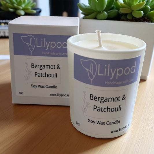 Bergamot & Patchouli Soy Candle