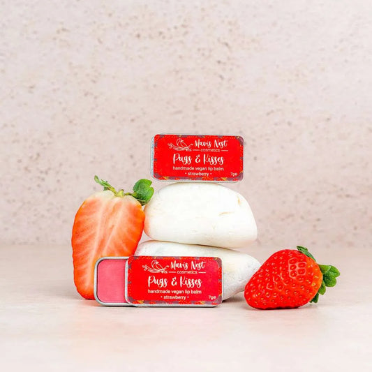 Pugs & Kisses - Strawberry Lip Balm