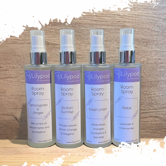 #roomspray #ecofriendly #homefragrance #handmade #lilypodofficial #handmadewithlove #waterfordbusiness #westwaterfordscents